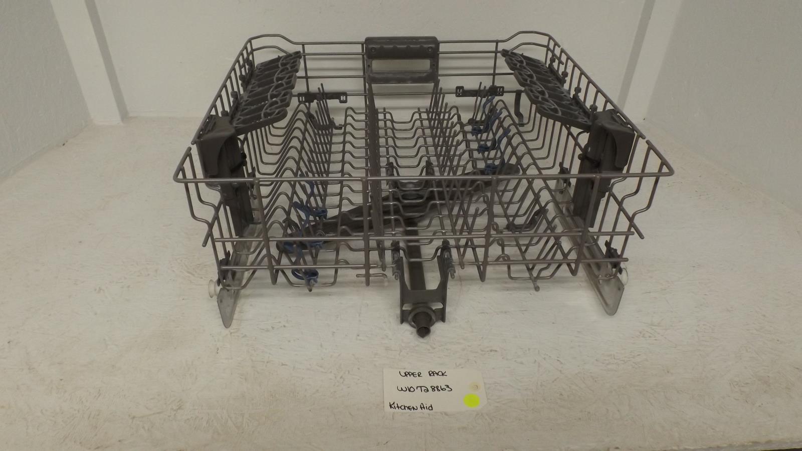KITCHEN AID DISHWASHER W10728863 UPPER RACK (USED) KITCHEN AID DISHWASHER W10728863 UPPER RACK (USED)
